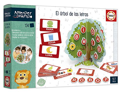 Educa 18703 Aprender es Divertido: EL Árbol de Las Letras, Bunt von Educa