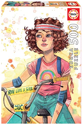 Educa - Puzzle 500 Teile für Erwachsene | Run Like a Girl, 500 Teile Puzzle für Erwachsene und Kinder ab 11 Jahren, Esther Gili (19249) Educa - Puzzle 500 Teile für Erwachsene | Run Like a Girl, 500 Teile Puzzle für Erwachsene und Kinder ab 11 Jahren, Esther Gili (19249) von Educa