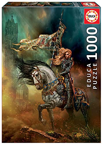 Educa 19260, Jeanne d'Arc, 1000 Teile Puzzle für Erwachsene und Kinder ab 10 Jahren von Educa
