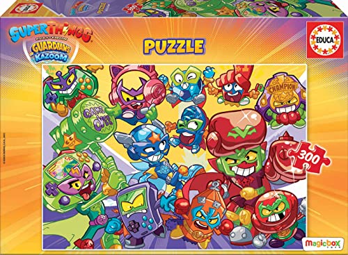 Educa - Puzzle 300 Teile | Superthings, 300 Teile Puzzle für Kinder ab 6 Jahren (19302) von Educa