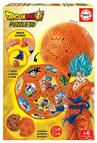 EDUCA BORRAS 19371 Dragon Ball 3D Puzzle, Verschieden von Educa