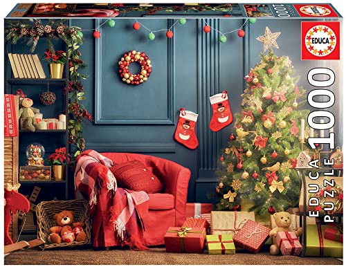 Educa 19520 1000 Christmas Corner, Vielseitig einsetzbar von Educa