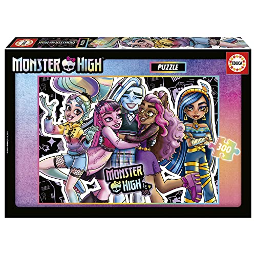 Educa - Puzzle 300 Teile | Monster High. Puzzle für Kinder ab 8 Jahren (19705) von Educa