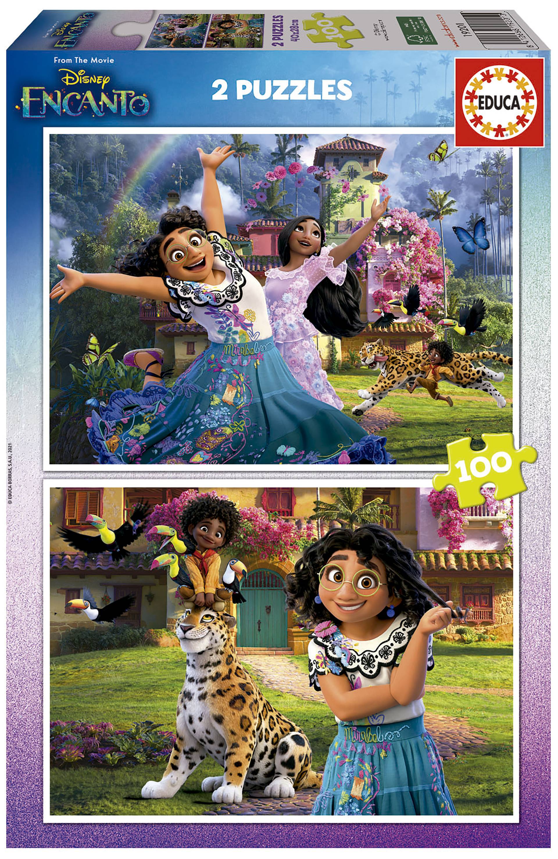 Educa 2 Puzzles - Encanto Disney 100 Teile Puzzle Educa-19201 Educa 2 Puzzles - Encanto Disney 100 Teile Puzzle Educa-19201 von Educa