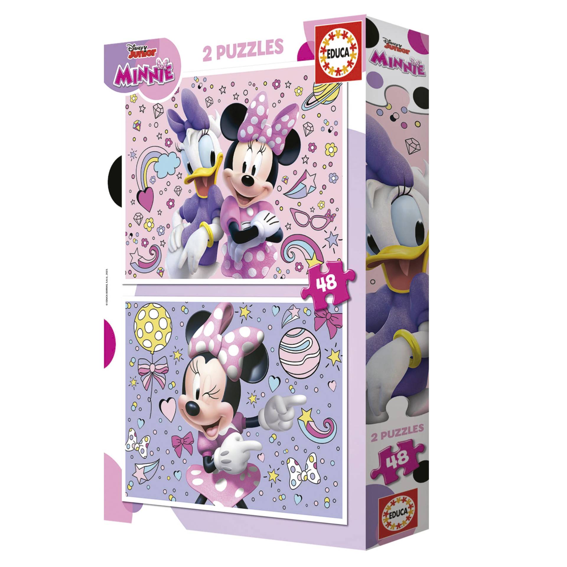 Educa 2 Puzzles - Minnie 48 Teile Puzzle Educa-19674 von Educa