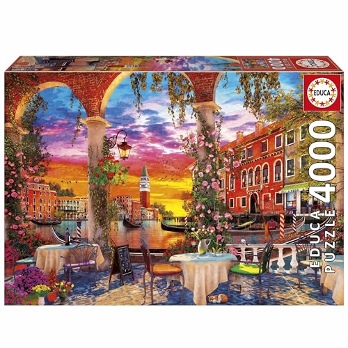 Educa - 4000 Teile Puzzle für Erwachsene | Venedig. Beinhaltet den Service für verlorene Teile. Maße: 136 x 96 cm. Ab 14 Jahren (20313) von Educa