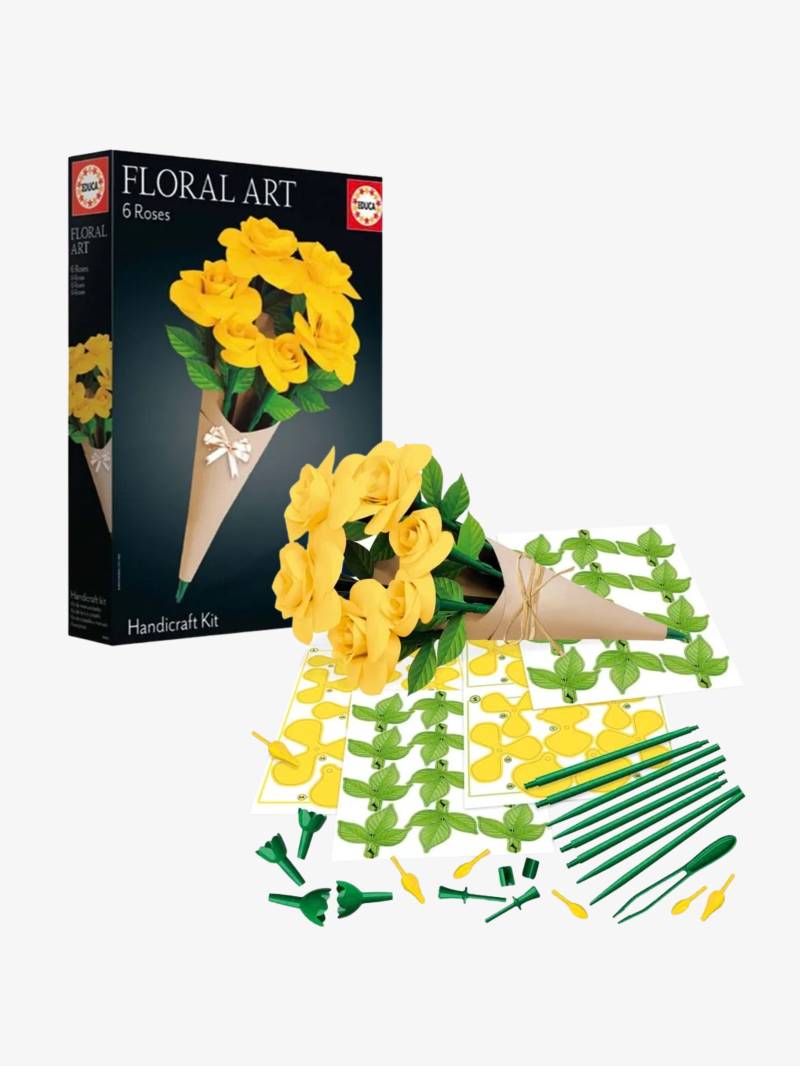 Educa Bastelset Rosen, Gelb von Educa