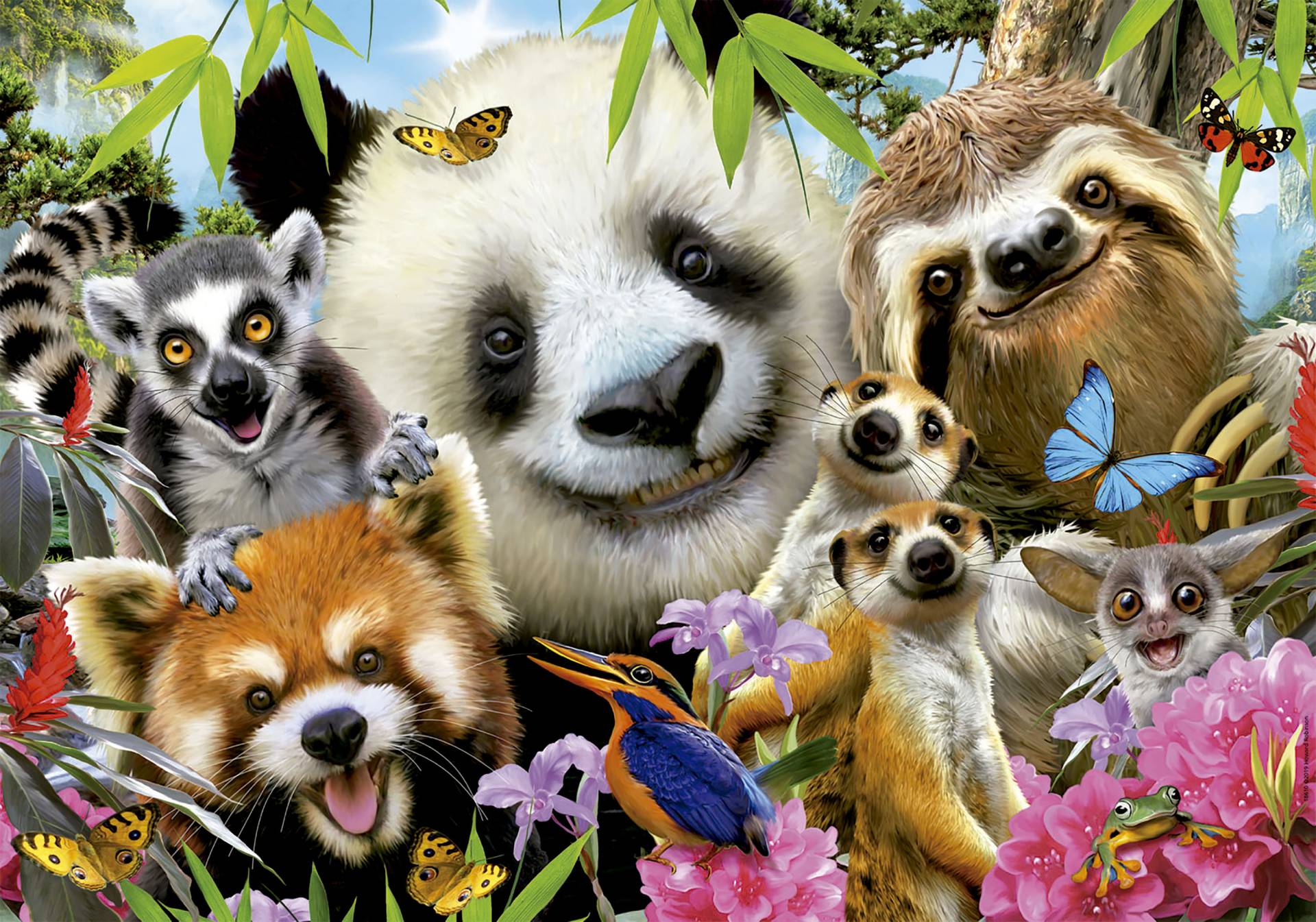 Educa Black-Eyed Friends Selfie 300 Teile Puzzle Educa-18610 von Educa