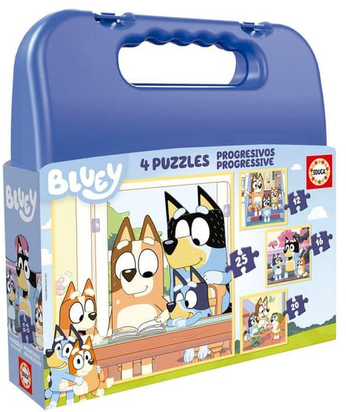 Educa Bluey Puzzles 4-in-1 Educa Bluey Puzzles 4-in-1 von Educa