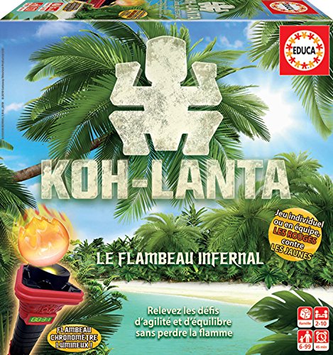 Educa Borrás KOH Lanta Board Game, 17900, Einzigartig von Educa