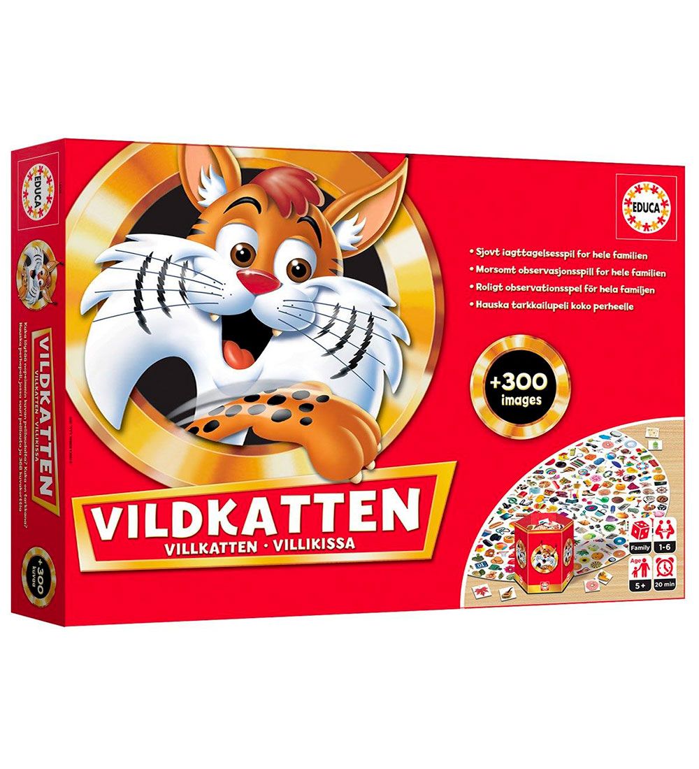 Educa Brettspiel - Wildkatze Classic 300 - Educa - One Size - Brettspiele Educa Brettspiel - Wildkatze Classic 300 - Educa - One Size - Brettspiele von Educa