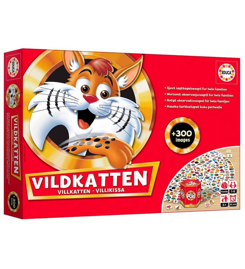 Educa Brettspiel - Wildkatze Classic 300 - Educa - One Size - Brettspiele Educa Brettspiel - Wildkatze Classic 300 - Educa - One Size - Brettspiele von Educa