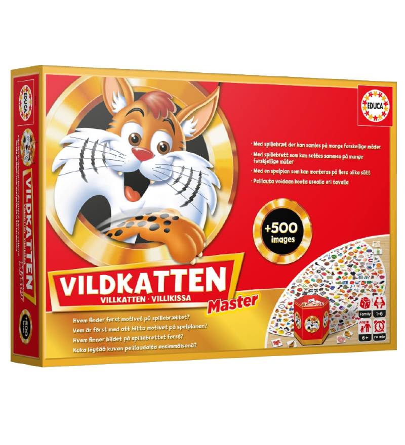 Educa Brettspiele - Vildkatten Master - Educa - One Size - Brettspiele Educa Brettspiele - Vildkatten Master - Educa - One Size - Brettspiele von Educa