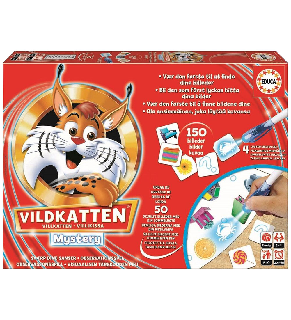 Educa Brettspiele - Vildkatten Mystery - Educa - One Size - Brettspiele Educa Brettspiele - Vildkatten Mystery - Educa - One Size - Brettspiele von Educa