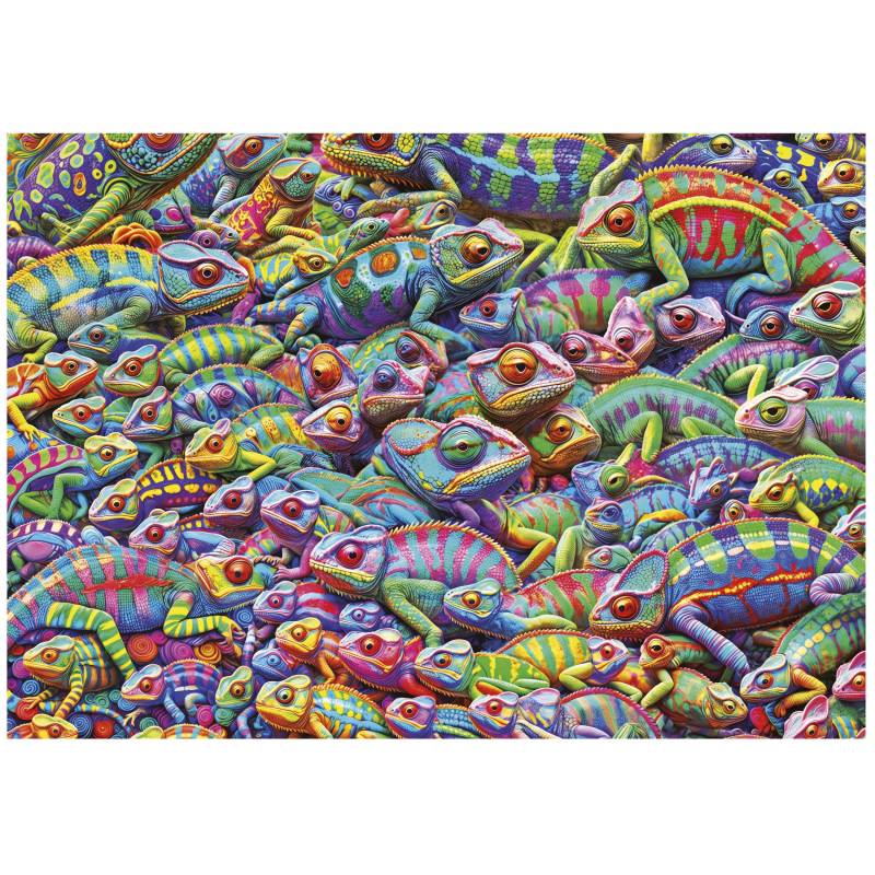 Educa Chameleon Chaos 1000 Teile Puzzle Educa-20582 Educa Chameleon Chaos 1000 Teile Puzzle Educa-20582 von Educa