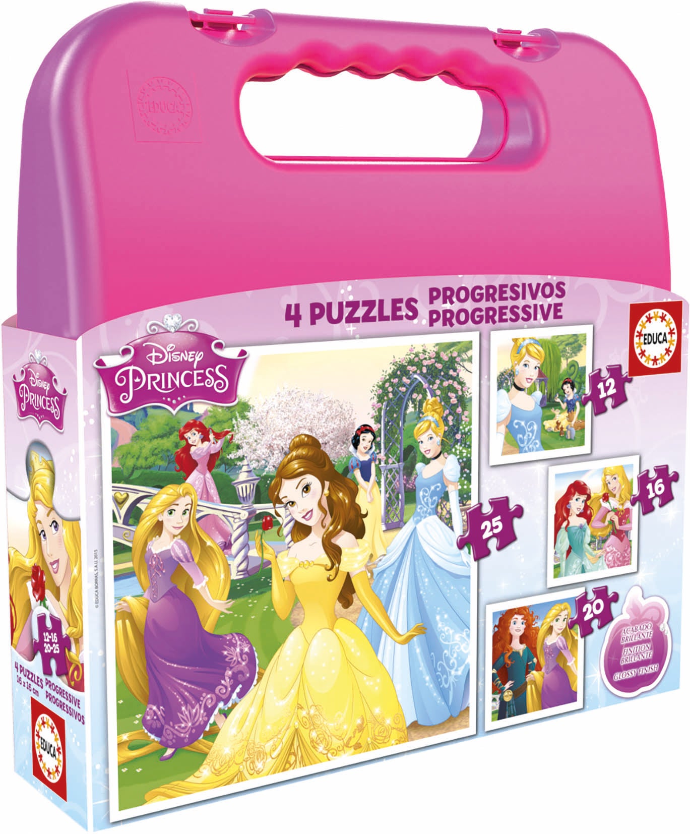 Educa Disney Princess Puzzles 4-in-1 Educa Disney Princess Puzzles 4-in-1 von Educa