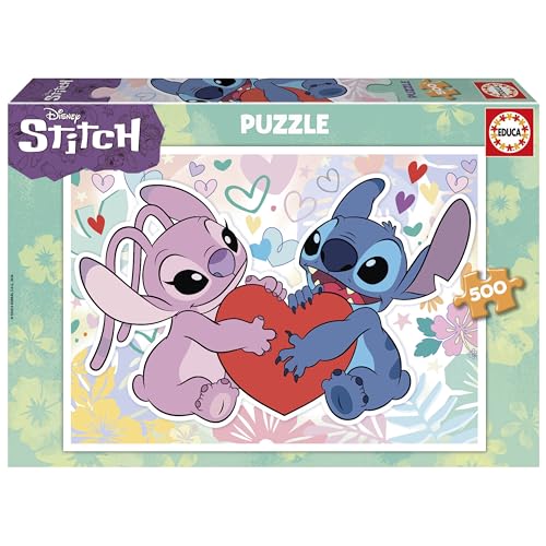Educa - Disney Puzzle 500 Teile | Stitch Puzzle ab 8 Jahren (19911) von Educa