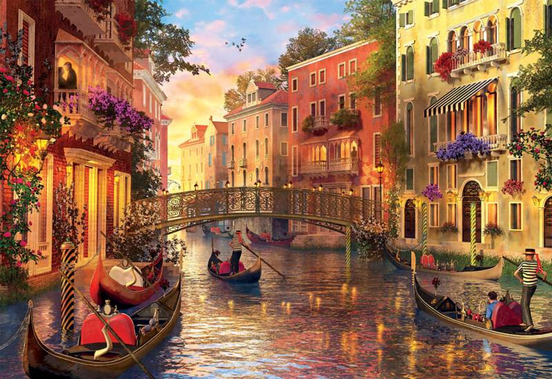 Educa Dominic Davison, Sunset in Venice 1500 Teile Puzzle Educa-17124 Educa Dominic Davison, Sunset in Venice 1500 Teile Puzzle Educa-17124 von Educa