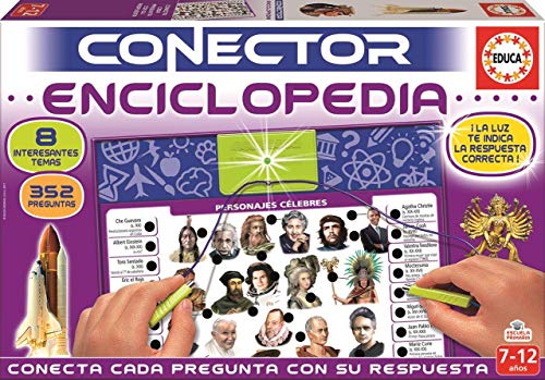 Educa 17205 Enzyklopädie Connector Set für Kinder, bunt von Educa