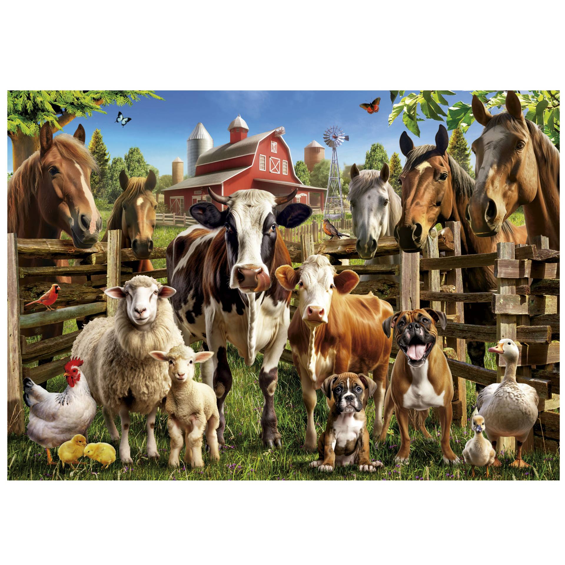 Educa Farmyard Buddies 500 Teile Puzzle Educa-19905 Educa Farmyard Buddies 500 Teile Puzzle Educa-19905 von Educa