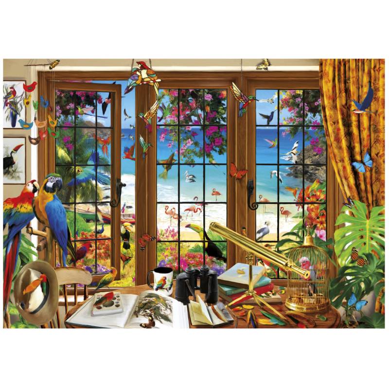 Educa Fenster zur Vogelbeobachtung 1500 Teile Puzzle Educa-20333 Educa Fenster zur Vogelbeobachtung 1500 Teile Puzzle Educa-20333 von Educa