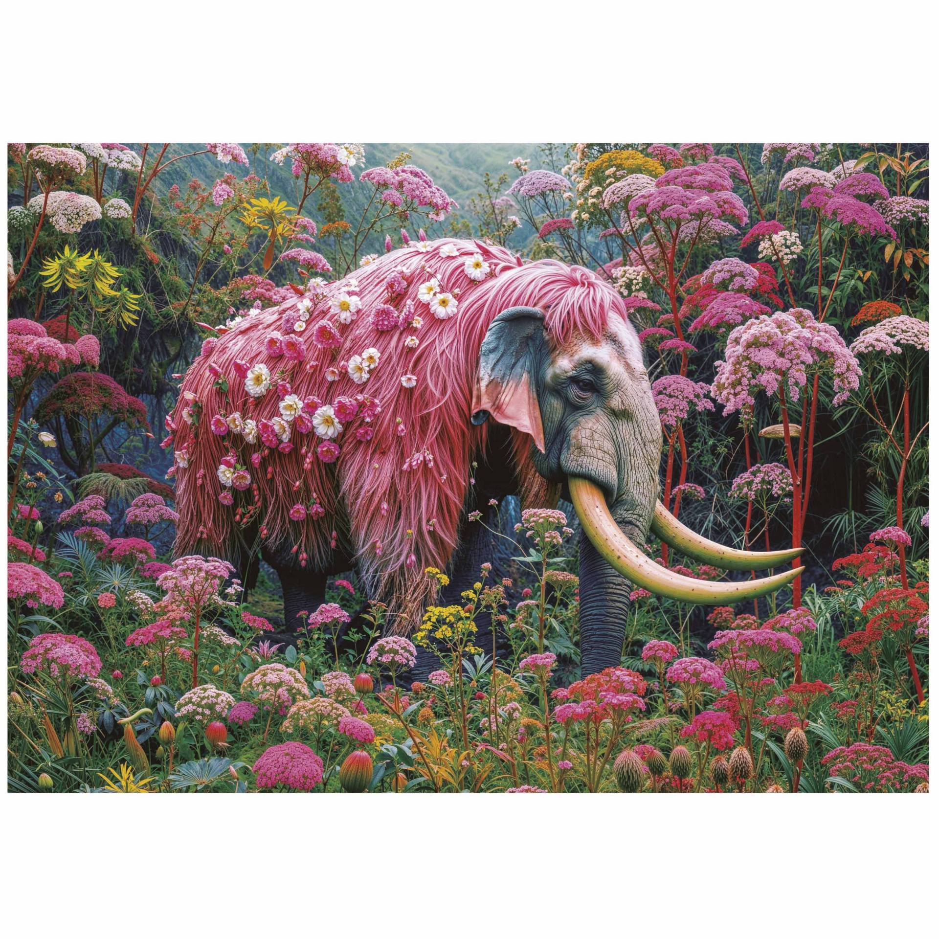 Educa Floral Elephant 500 Teile Puzzle Educa-20228 von Educa