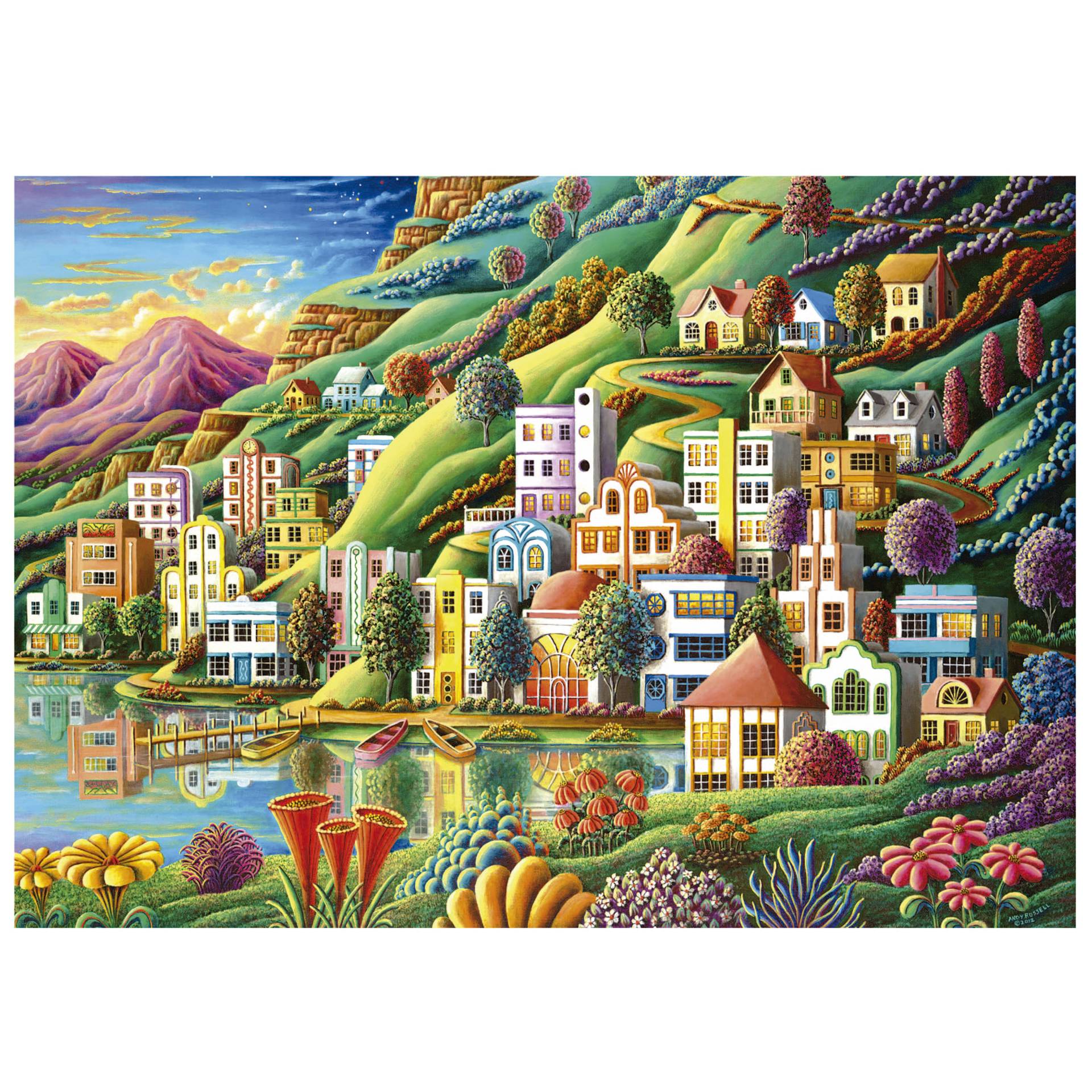 Educa Hidden Harbor 500 Teile Puzzle Educa-19552 von Educa
