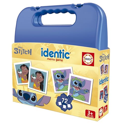 Educa - Identic Stitch. Lerngedächtnisspiel für Babys mit 72 Karten. Finden Sie die Paare und trainieren Sie grundlegende Fähigkeiten wie Sehschärfe, Aufmerksamkeit und Gedächtnis. Ab 3 Jahren (20315) Educa - Identic Stitch. Lerngedächtnisspiel für Babys mit 72 Karten. Finden Sie die Paare und trainieren Sie grundlegende Fähigkeiten wie Sehschärfe, Aufmerksamkeit und Gedächtnis. Ab 3 Jahren (20315) von Educa