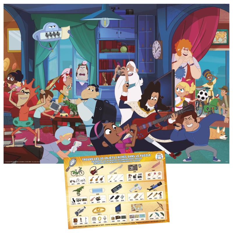 Educa Il Était une Fois... Ces Drôles d'Objets 150 Teile Puzzle Educa-20151 von Educa