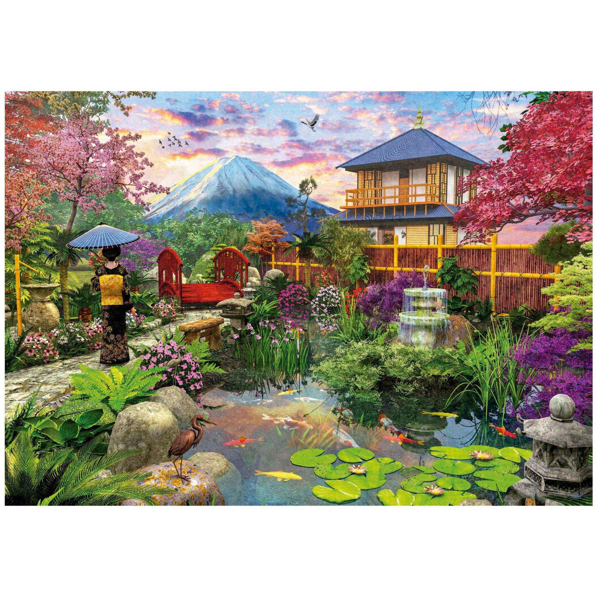 Educa Japanese Garden 1500 Teile Puzzle Educa-19937 von Educa