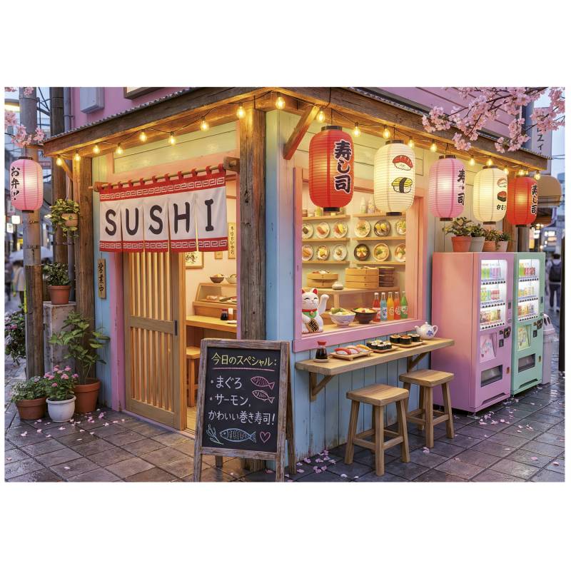 Educa Kawaii Sushi 1000 Teile Puzzle Educa-20564 Educa Kawaii Sushi 1000 Teile Puzzle Educa-20564 von Educa