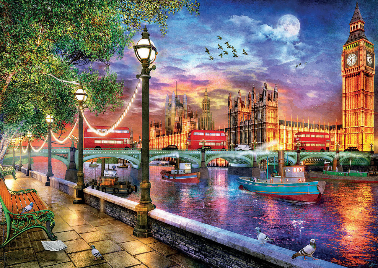 Educa London at Sunset 2000 Teile Puzzle Educa-19046 von Educa
