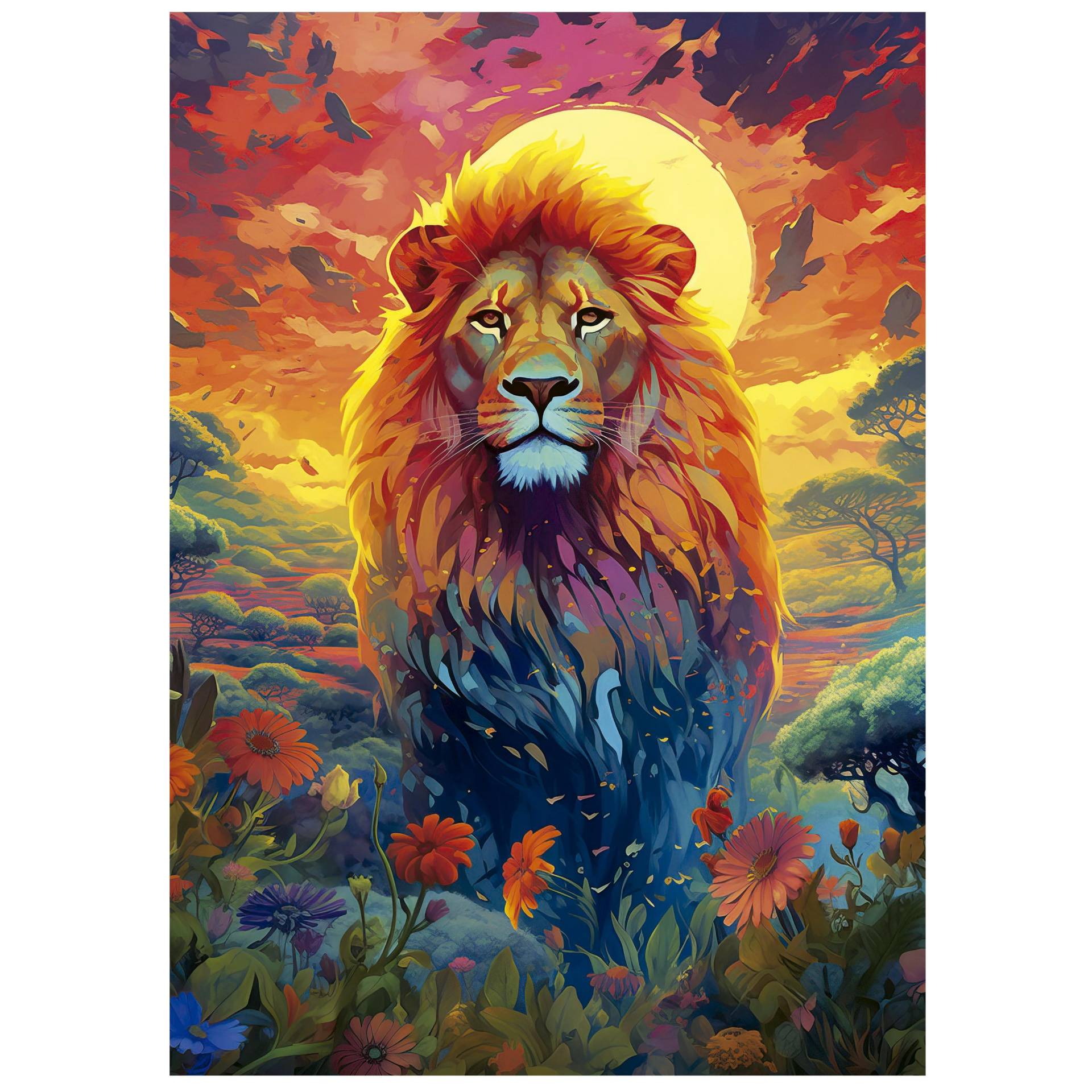 Educa Majestic Lion Stare 500 Teile Puzzle Educa-20261 Educa Majestic Lion Stare 500 Teile Puzzle Educa-20261 von Educa