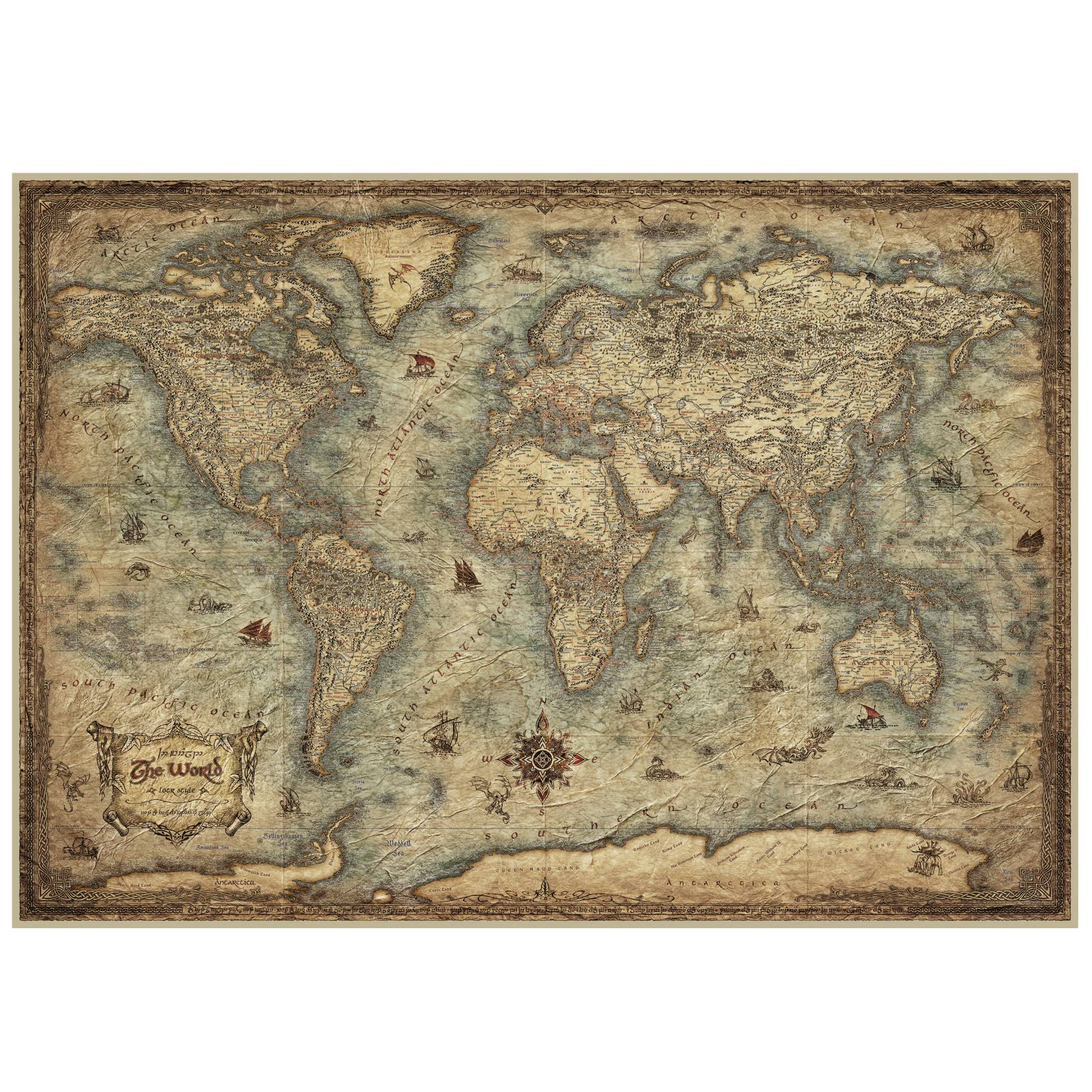 Educa Map Of The World 3000 Teile Puzzle Educa-19567 Educa Map Of The World 3000 Teile Puzzle Educa-19567 von Educa