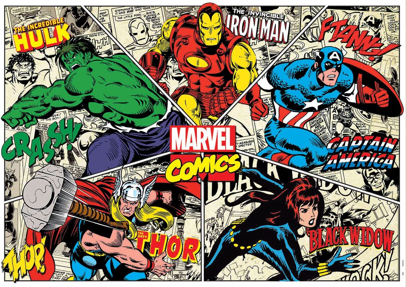 Educa Marvel Comics 1000 Teile Puzzle Educa-18498 Educa Marvel Comics 1000 Teile Puzzle Educa-18498 von Educa