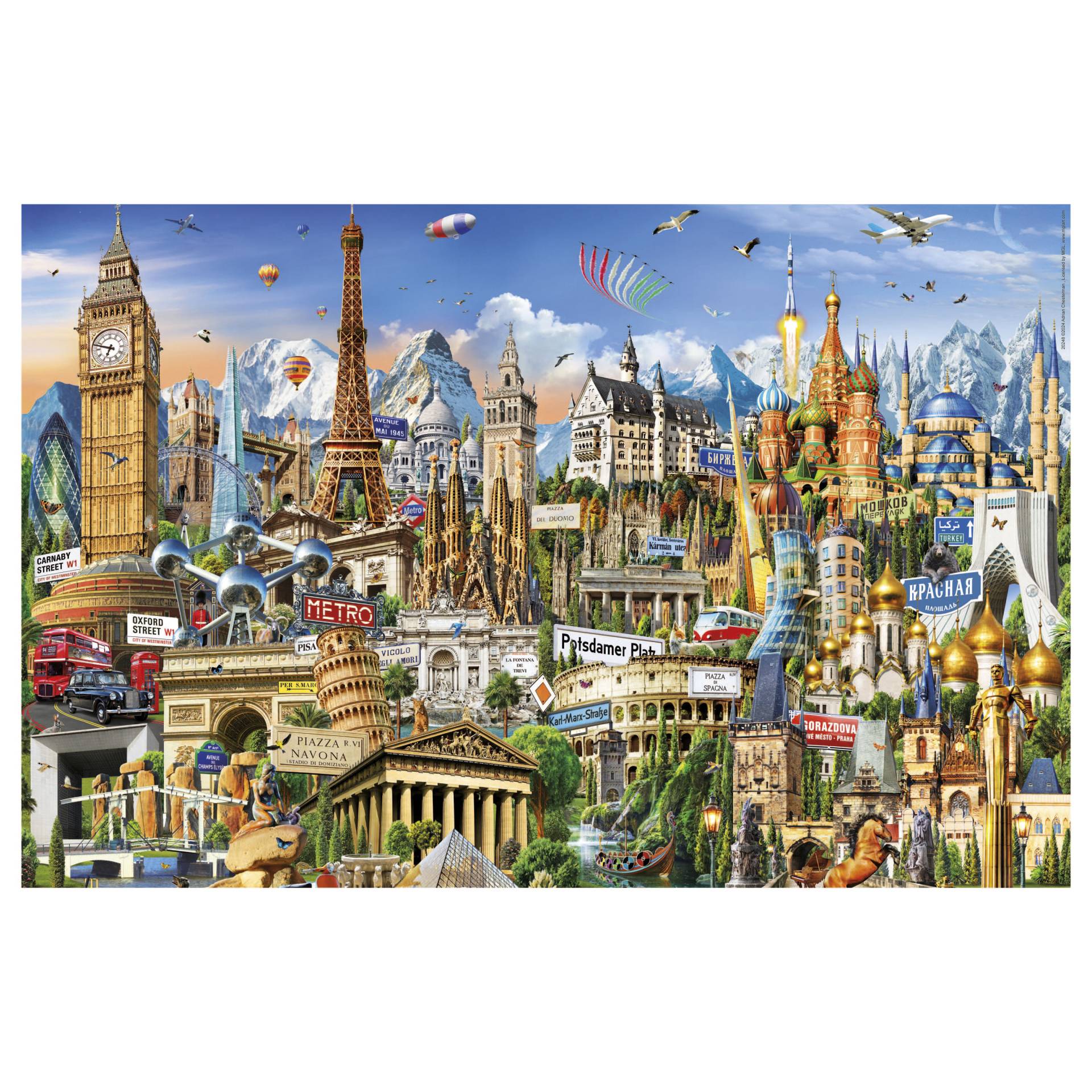 Educa Miniatur-Puzzle ? Symbole Europas 1000 Teile Puzzle Educa-20248 Educa Miniatur-Puzzle ? Symbole Europas 1000 Teile Puzzle Educa-20248 von Educa
