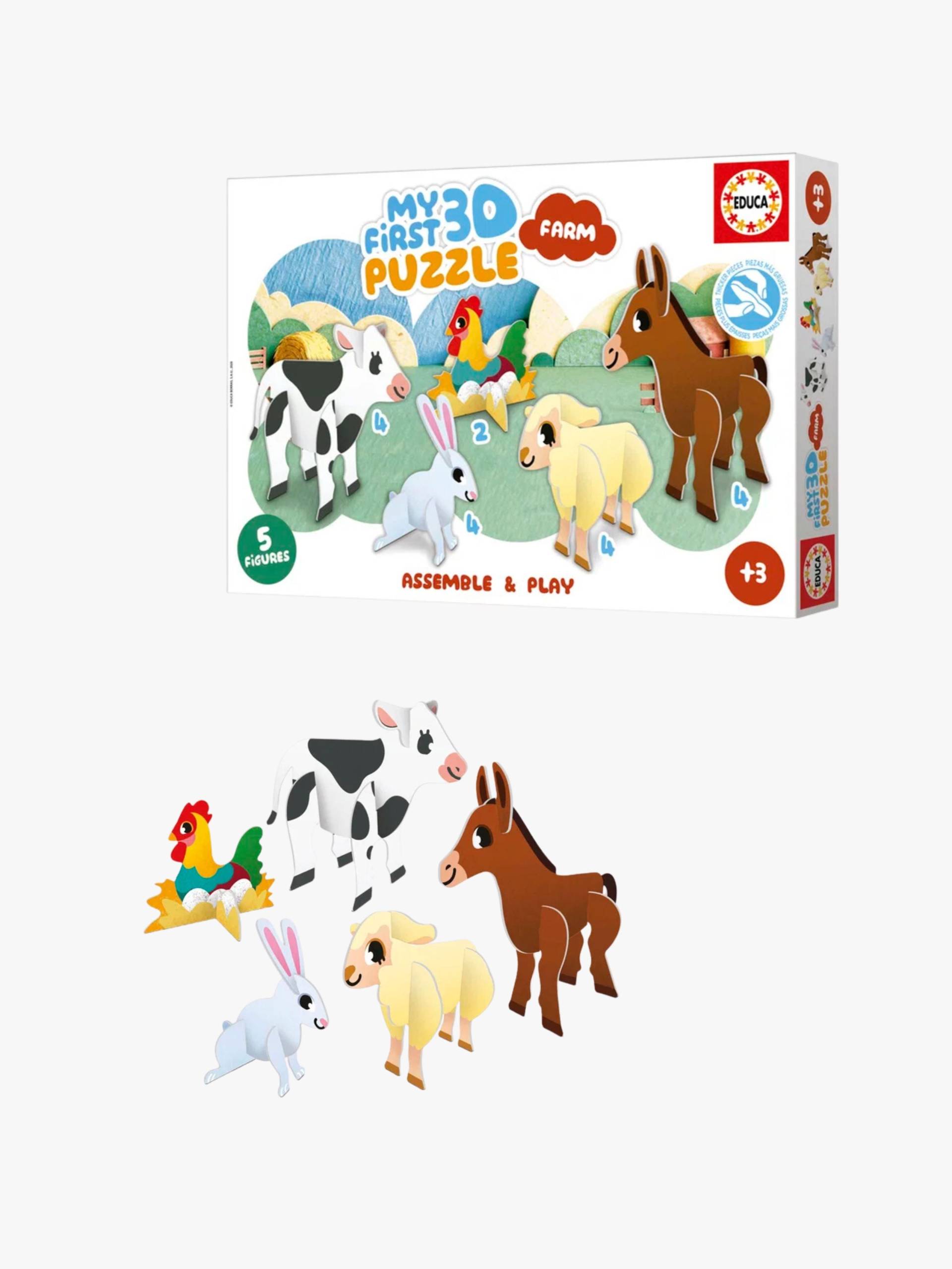 Educa My First 3D-Puzzle Bauernhof Educa My First 3D-Puzzle Bauernhof von Educa