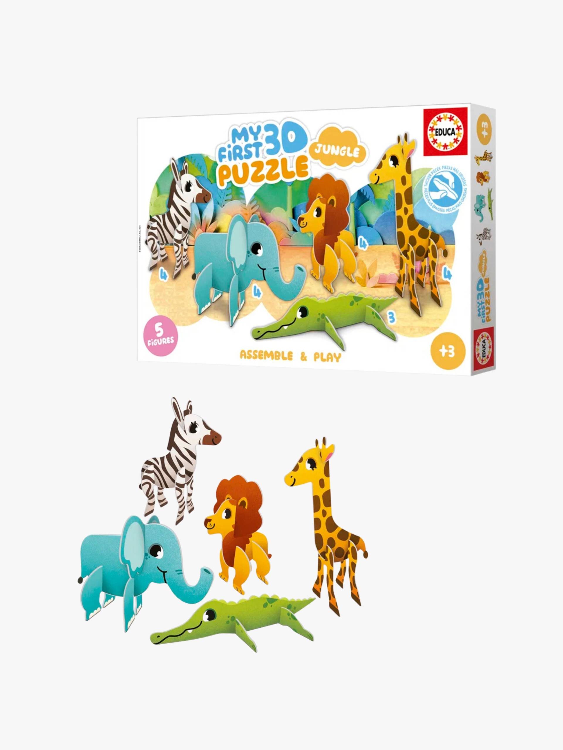 Educa My First 3D-Puzzle Djungle von Educa