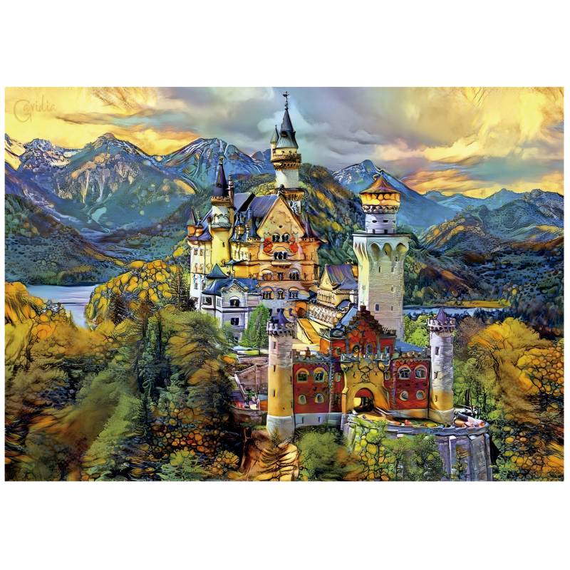 Educa Neuschwanstein Castle 1000 Teile Puzzle Educa-19933 Educa Neuschwanstein Castle 1000 Teile Puzzle Educa-19933 von Educa