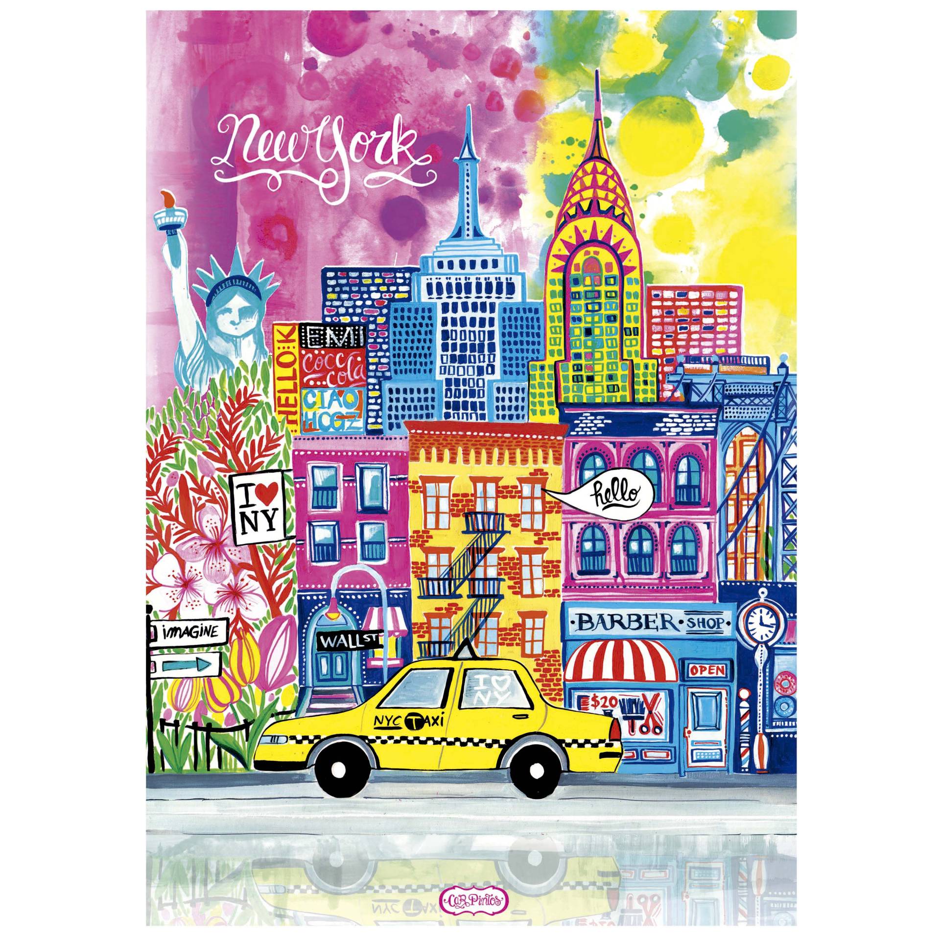 Educa New York by Car Pintos 1000 Teile Puzzle Educa-20558 Educa New York by Car Pintos 1000 Teile Puzzle Educa-20558 von Educa