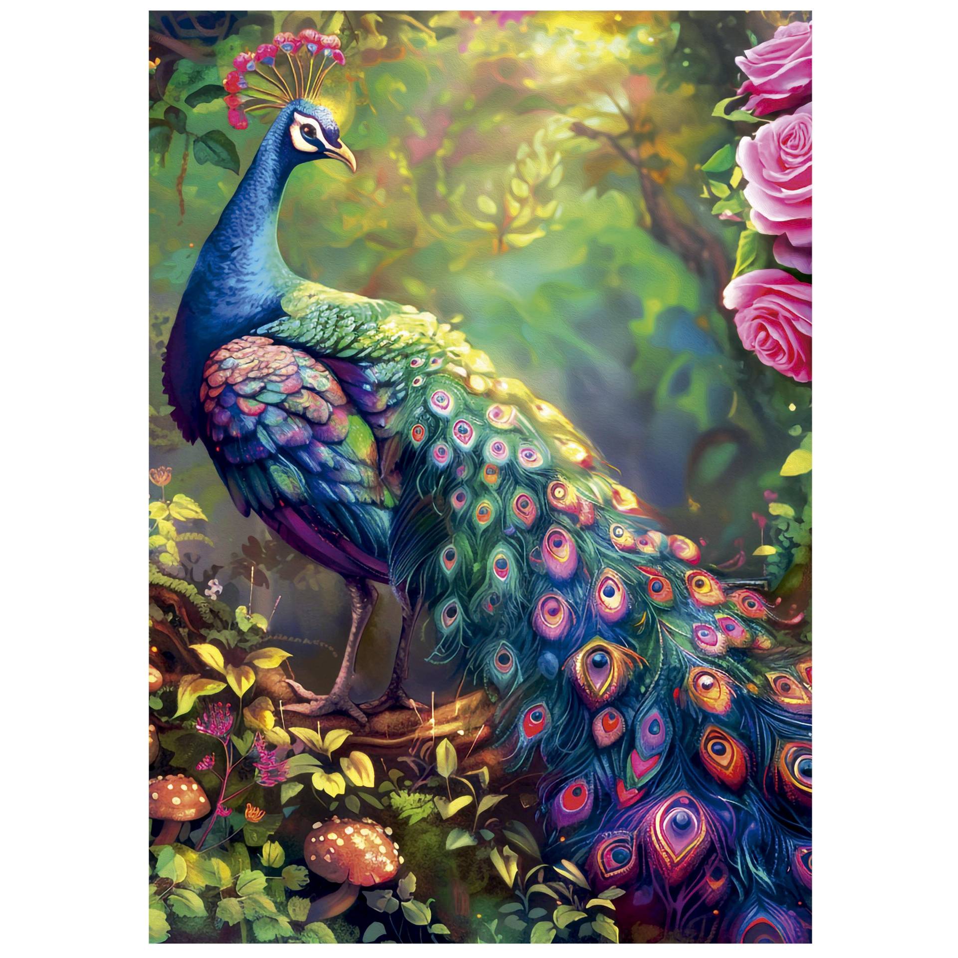 Educa Peacock Garden 1000 Teile Puzzle Educa-20262 von Educa