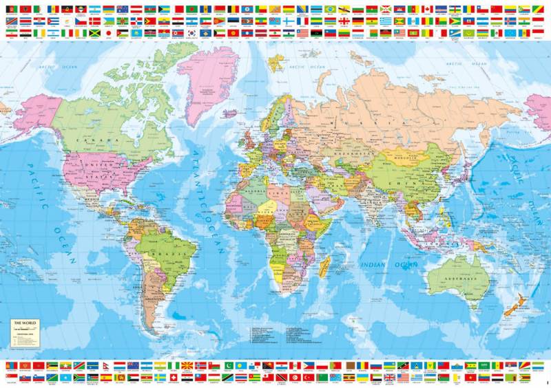 Educa Political worldmap 1500 Teile Puzzle Educa-18500 Educa Political worldmap 1500 Teile Puzzle Educa-18500 von Educa