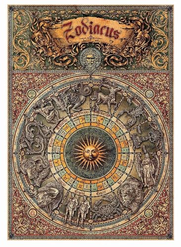Educa - Puzzle 1000 Teile für Erwachsene | Sternzeichen, 1000 Teile Puzzle für Erwachsene und Kinder ab 14 Jahren, Astrologie, Tierkreiszeichen (17996) von Educa
