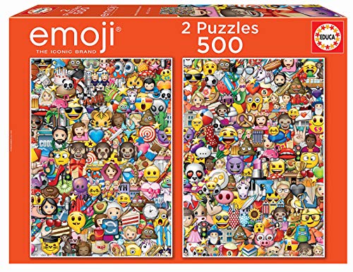 Educa - Puzzle 2x500 stücke Emoji. Ab 10 Jahren. Ref.17992 Educa - Puzzle 2x500 stücke Emoji. Ab 10 Jahren. Ref.17992 von Educa