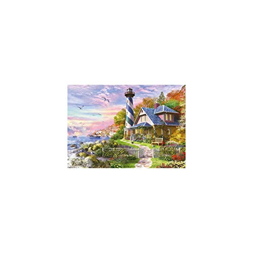 Educa - Puzzle 4000 Teile für Erwachsene | Leuchtturm, 4000 Teile Puzzle für Erwachsene und Kinder ab 14 Jahren, Inklusive Ersatzteilservice, Solange der Vorrat reicht. Küste, Landschaft (17677) von Educa