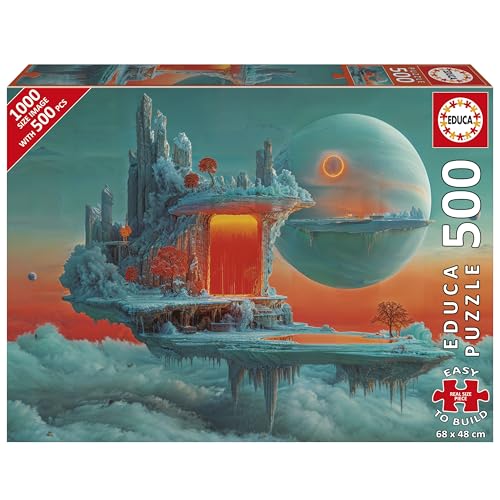 Educa - Puzzle 500 Teile für Erwachsene | Planet aus Feuer und EIS, Maße 48 x 34 cm, ab 11 Jahren (20236) von Educa