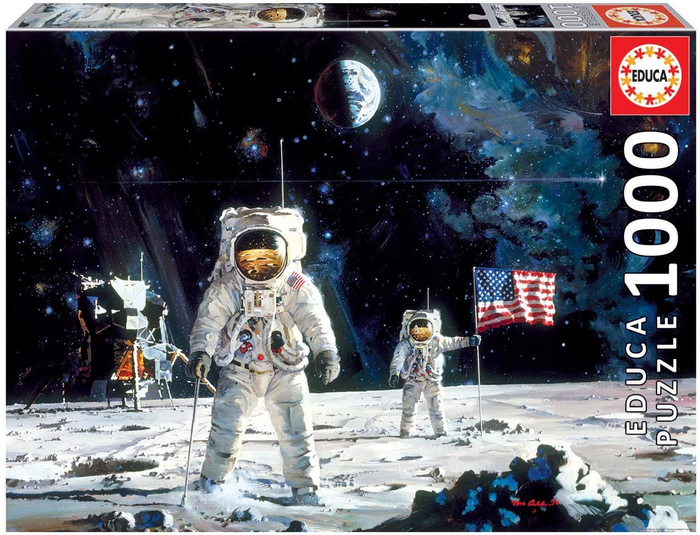 Educa Puzzle First Men on the Moon 1000 Teile Educa Puzzle First Men on the Moon 1000 Teile von Educa