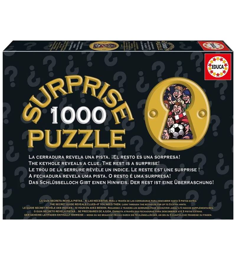 Educa Puzzlespiel - 1000 Teile - 1000 Schieß! Überraschung - Educa - One Size - Puzzlespiele Educa Puzzlespiel - 1000 Teile - 1000 Schieß! Überraschung - Educa - One Size - Puzzlespiele von Educa