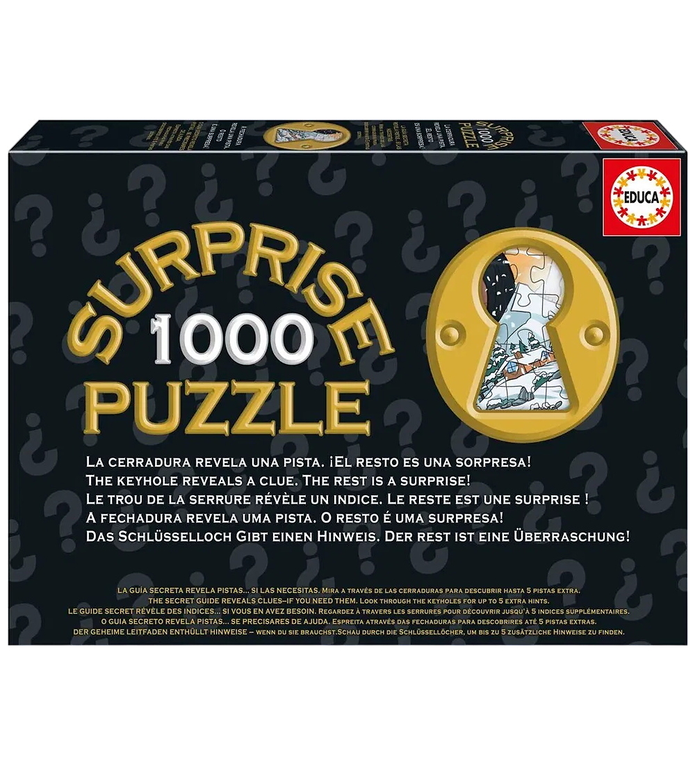 Educa Puzzlespiel - 1000 Teile - Antike Weihnachtsüberraschung - Educa - One Size - Puzzlespiele Educa Puzzlespiel - 1000 Teile - Antike Weihnachtsüberraschung - Educa - One Size - Puzzlespiele von Educa