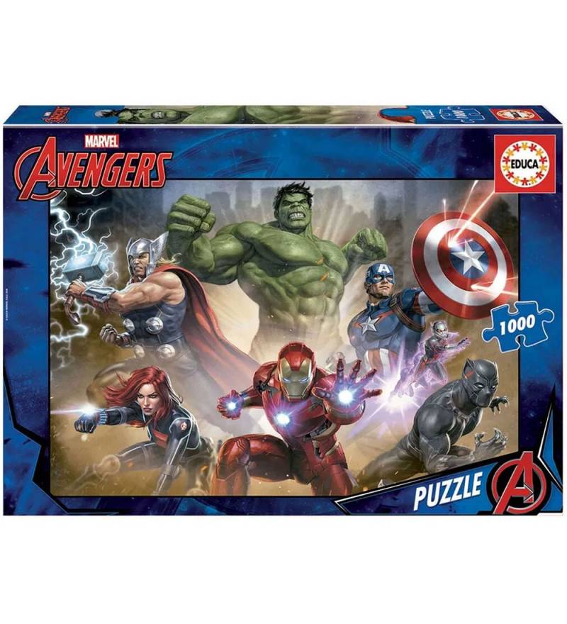Educa Puzzlespiel - 1000 Teile - Die Avengers - Educa - One Size - Puzzlespiele Educa Puzzlespiel - 1000 Teile - Die Avengers - Educa - One Size - Puzzlespiele von Educa